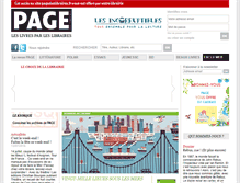 Tablet Screenshot of lesincos.pagedeslibraires.fr